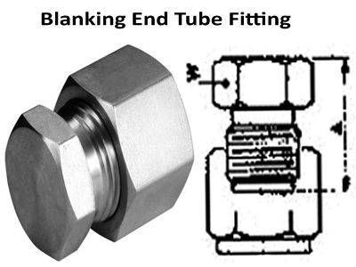 Blanking End Compression Tube Fittings
