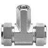 Compression Tube Fitting-Female Branch Tee Compression Fittings