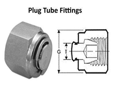 Plug Compression Tube Fittings