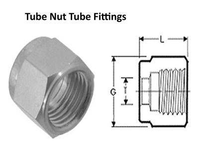 Tube Nut Compression Tube Fittings